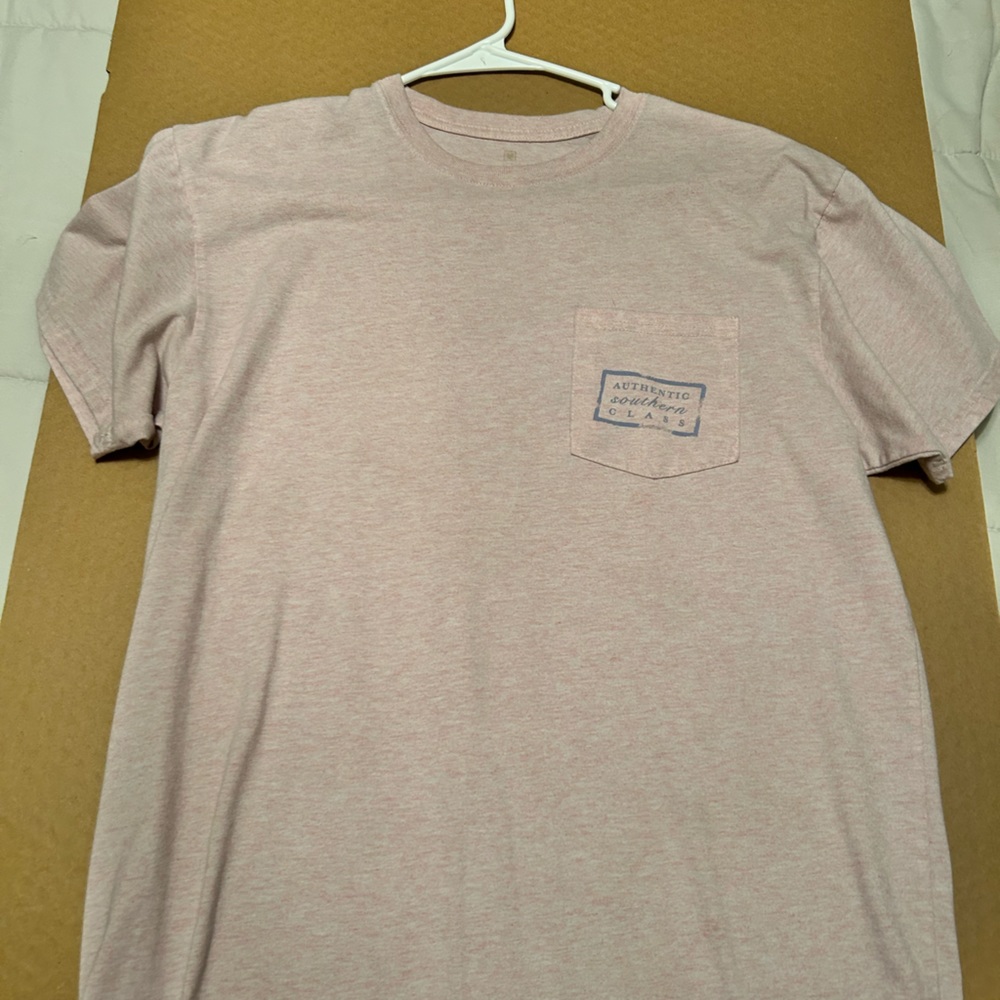 Pink Southern Marsh Logo T Shirt